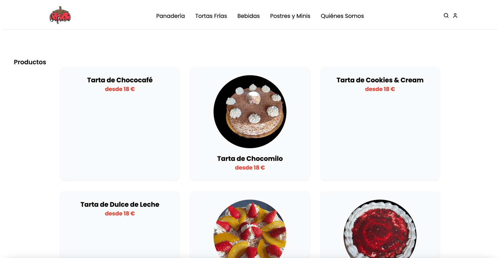 Un sitio que ya está en producción